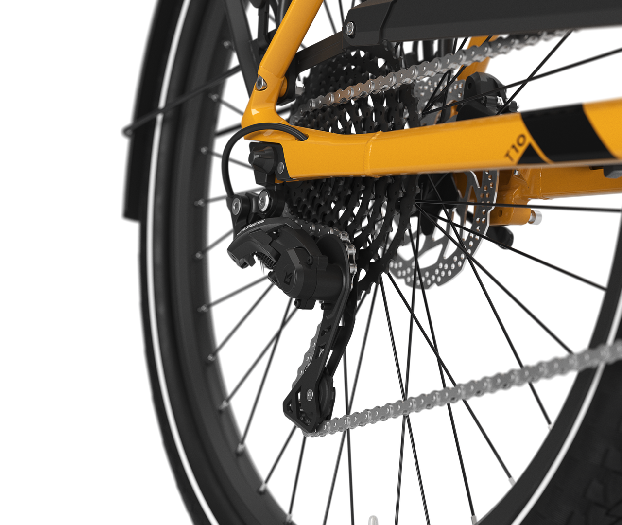 Choose your optimum gear Gazelle Gazelle Medeo T10 LTD E-bike mid-step turmeric yellow