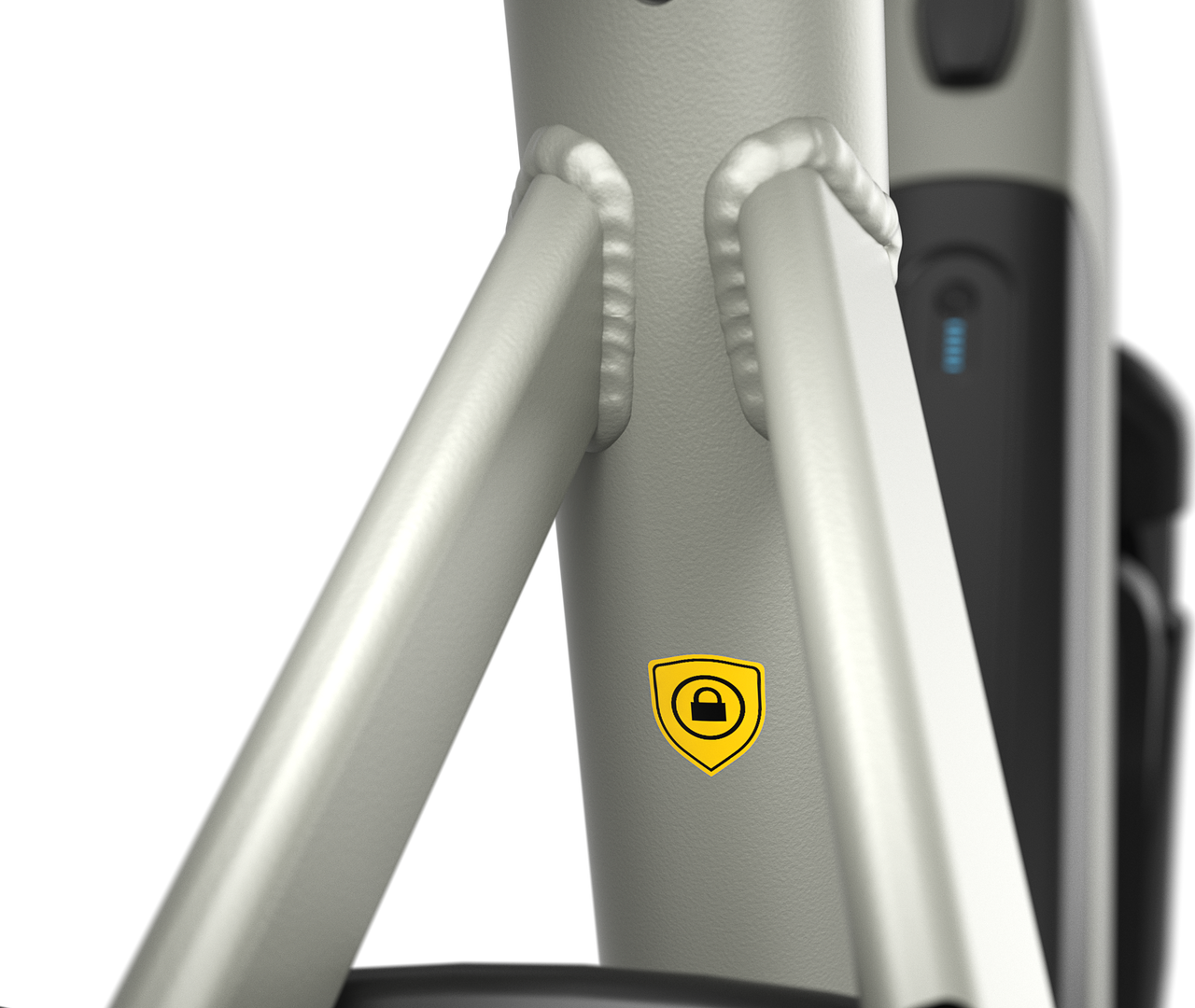 GPS built-in Gazelle Avignon C380 E-bike low-step pebble grey