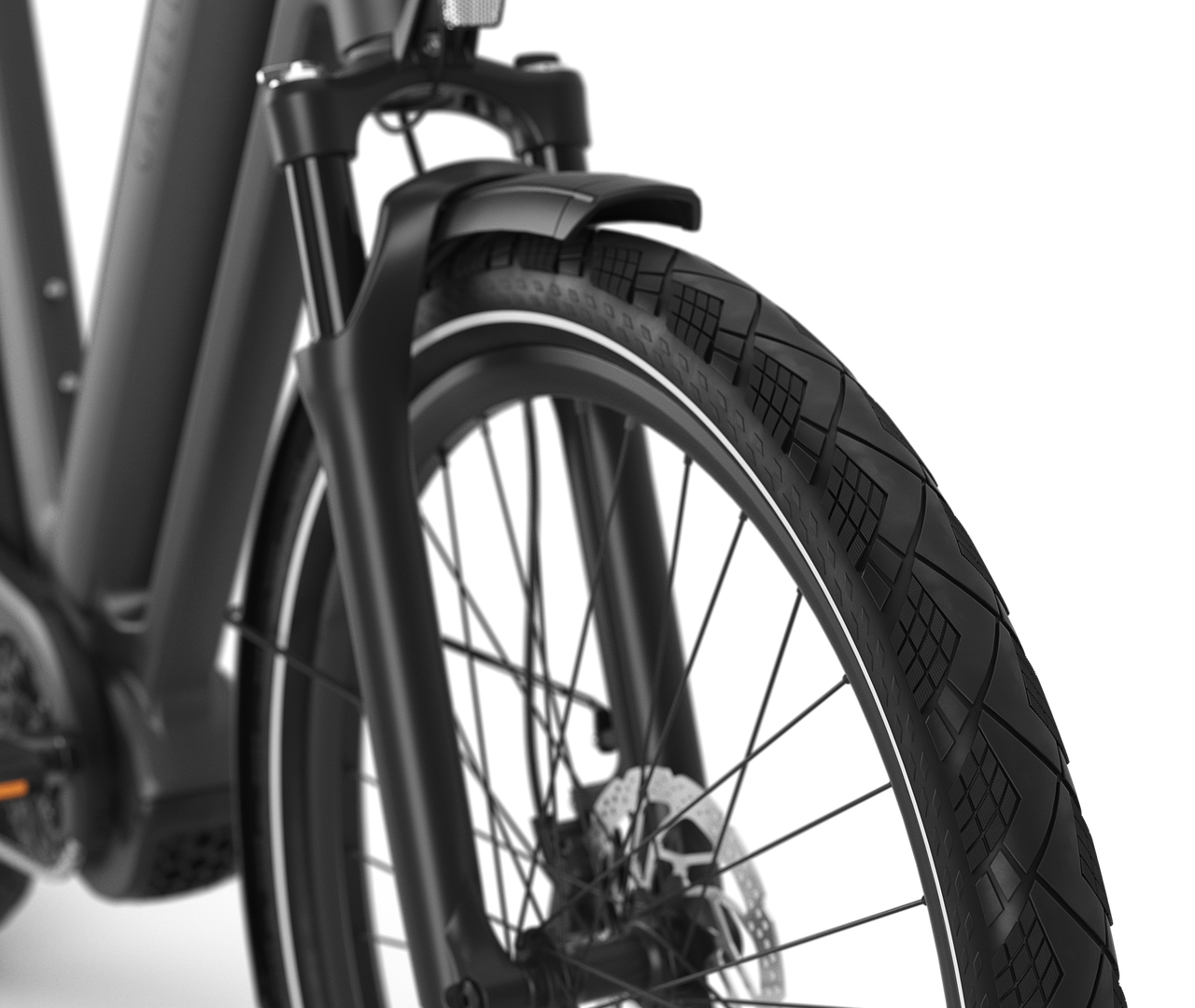 Comfort on paved and unpaved paths Gazelle Eclipse T11 E-bike low-step anthracite grey