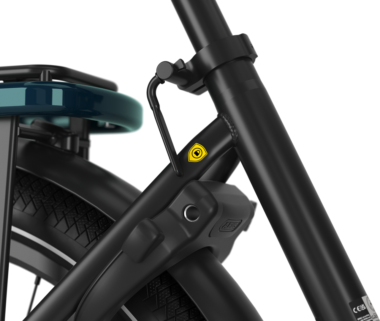 GPS eingebaut Gazelle Makki Urban E-bike low-step black