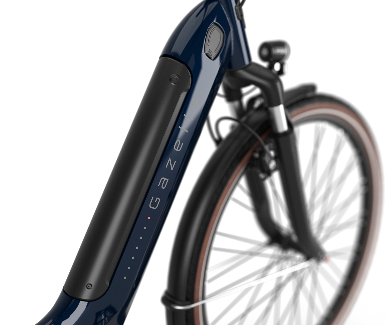 Mit gutem Gefühl unterwegs Gazelle Arroyo C7+ Elite E-bike low-step navy blue