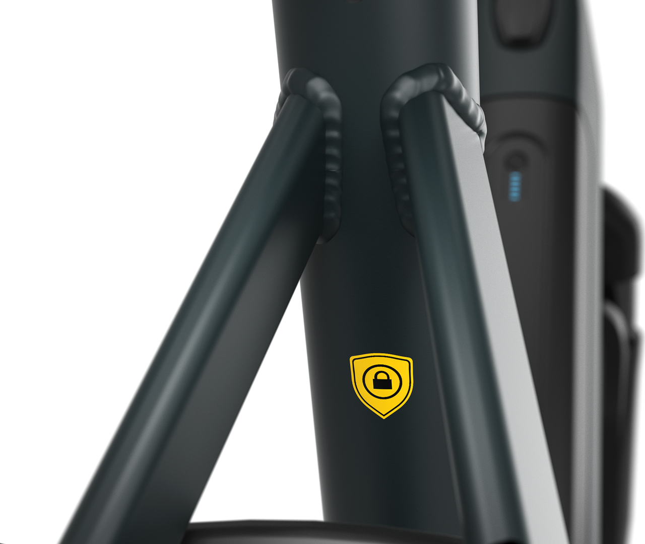 GPS built-in Gazelle Avignon C380 E-bike low-step teal grey