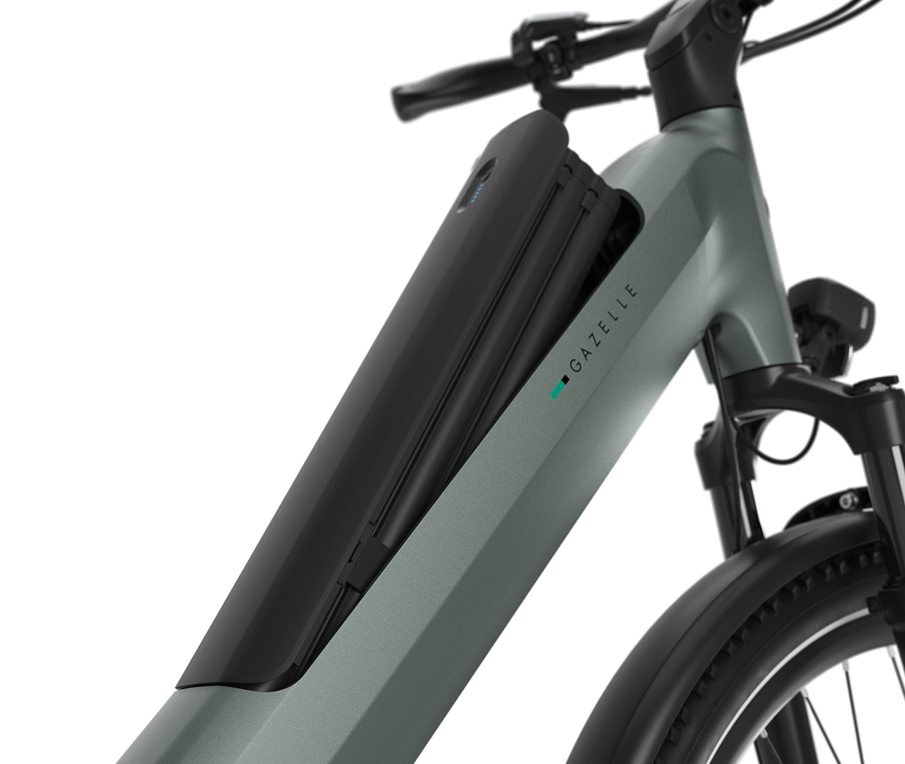 Unendlich fahren Gazelle Ultimate T11 E-bike low-step twilight green