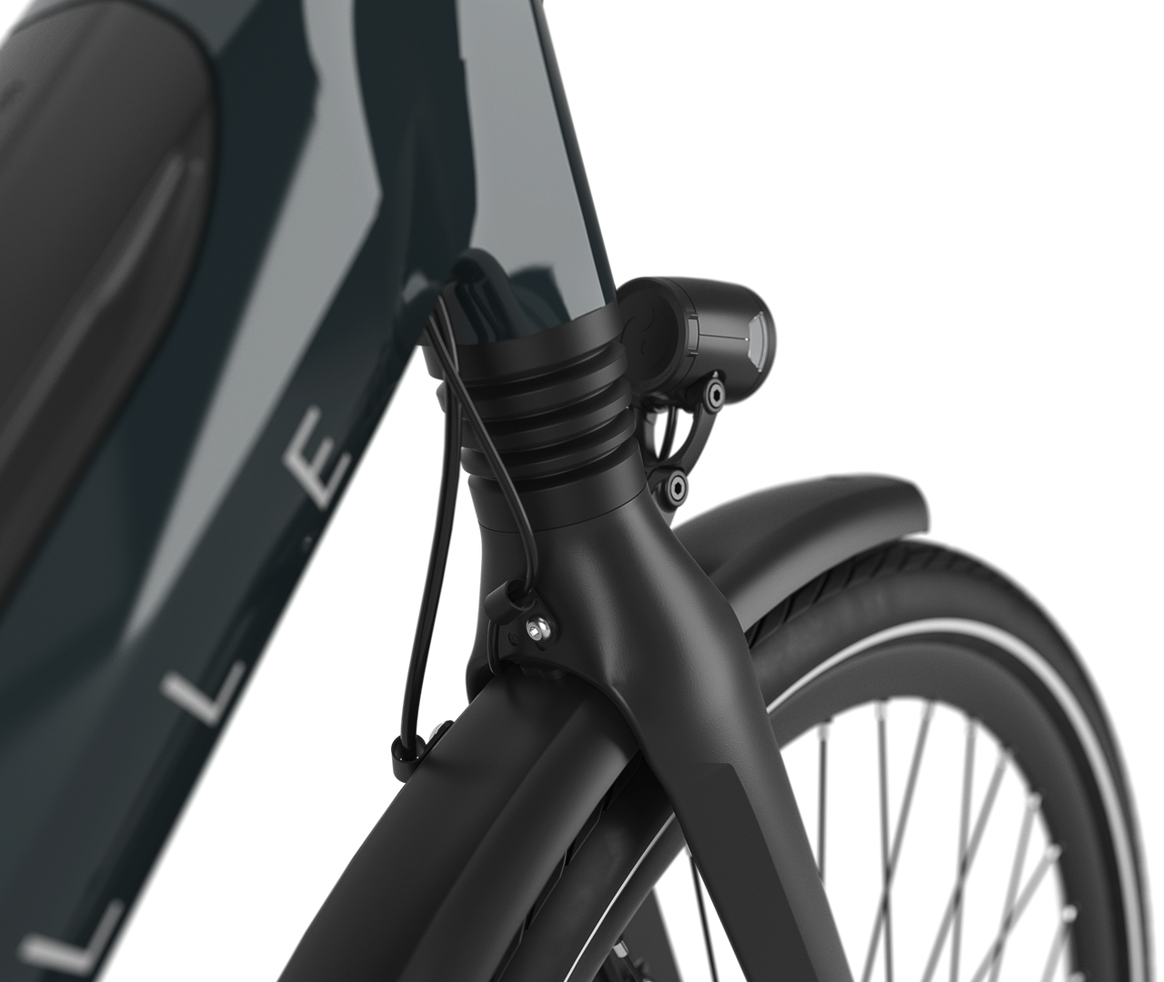Hidden comfort Gazelle Ultimate C8+ E-bike high-step pine green
