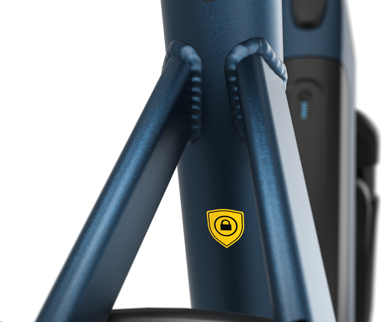 GPS built-in Gazelle Avignon C5 E-bike low-step orion blue