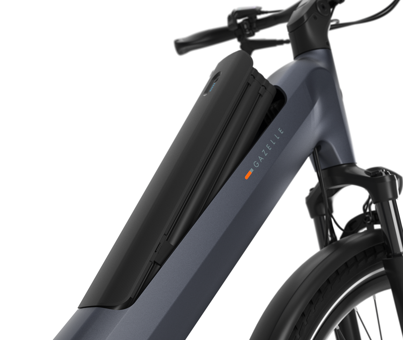 Endless riding Gazelle Ultimate C5+ E-bike low-step meteor grey
