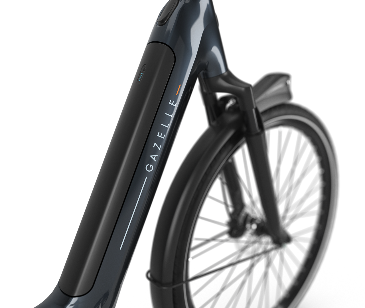 Elegant ensemble Gazelle Gazelle Arroyo C5 Elite E-bike low-step anthracite grey