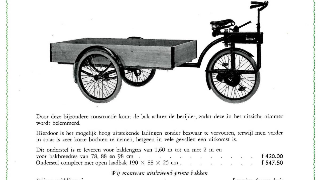 Bakfiets folder