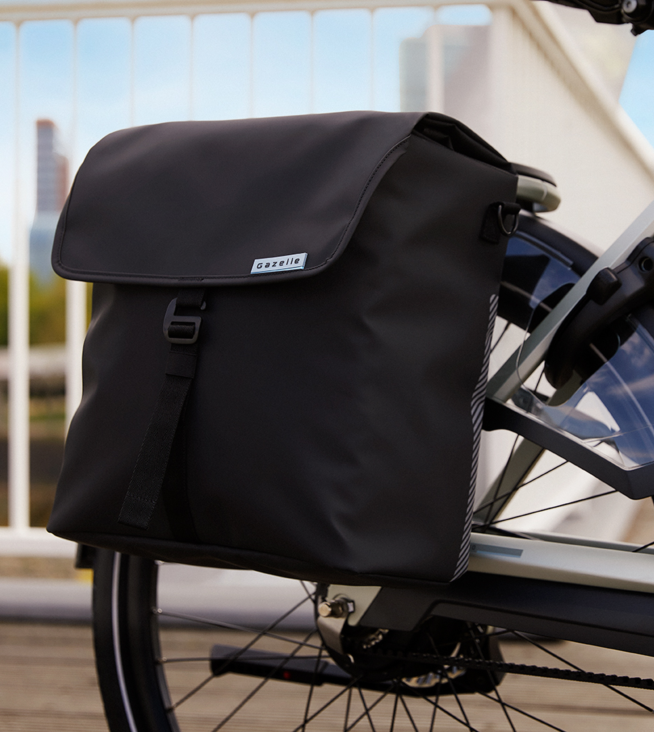 E bike double panniers best sale