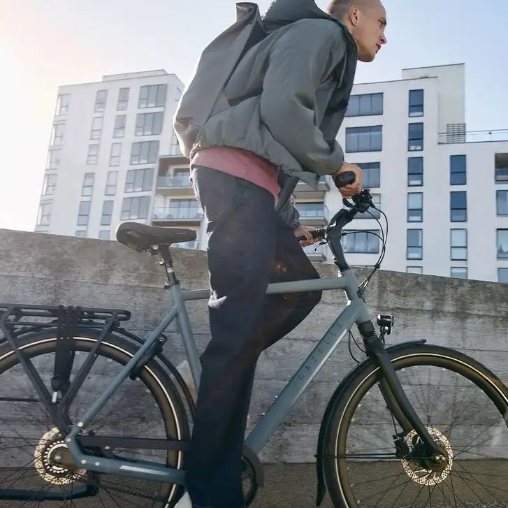 I prefer cycling entirely under my own power.