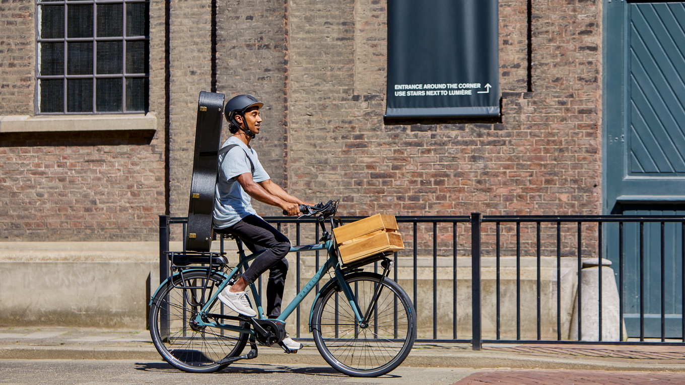 Gazelle heavy duty store bike