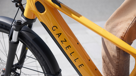 3. E-Bike-Akku im Rahmen integriert