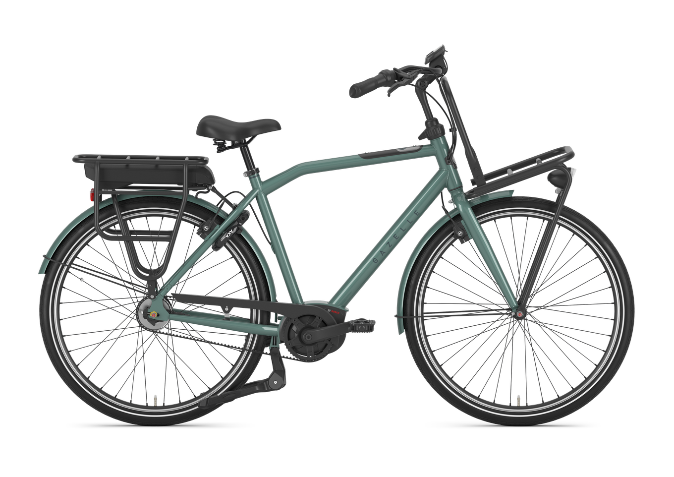 Gazelle heavy duty electric on sale bike