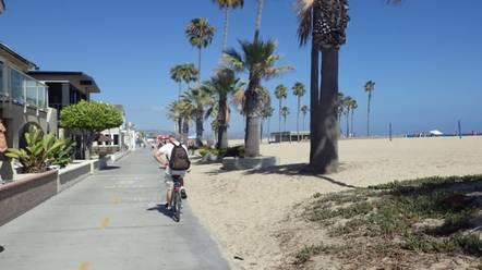 Newport Balboa Bike Path