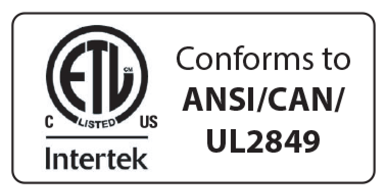 Intertek ETL Listed